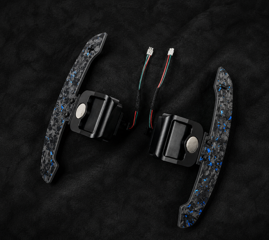 Forged Carbon Fiber Magnetic Paddle Shifters for Audi B9/B9.5 – A1-A8, S/RS & Q/SQ Series