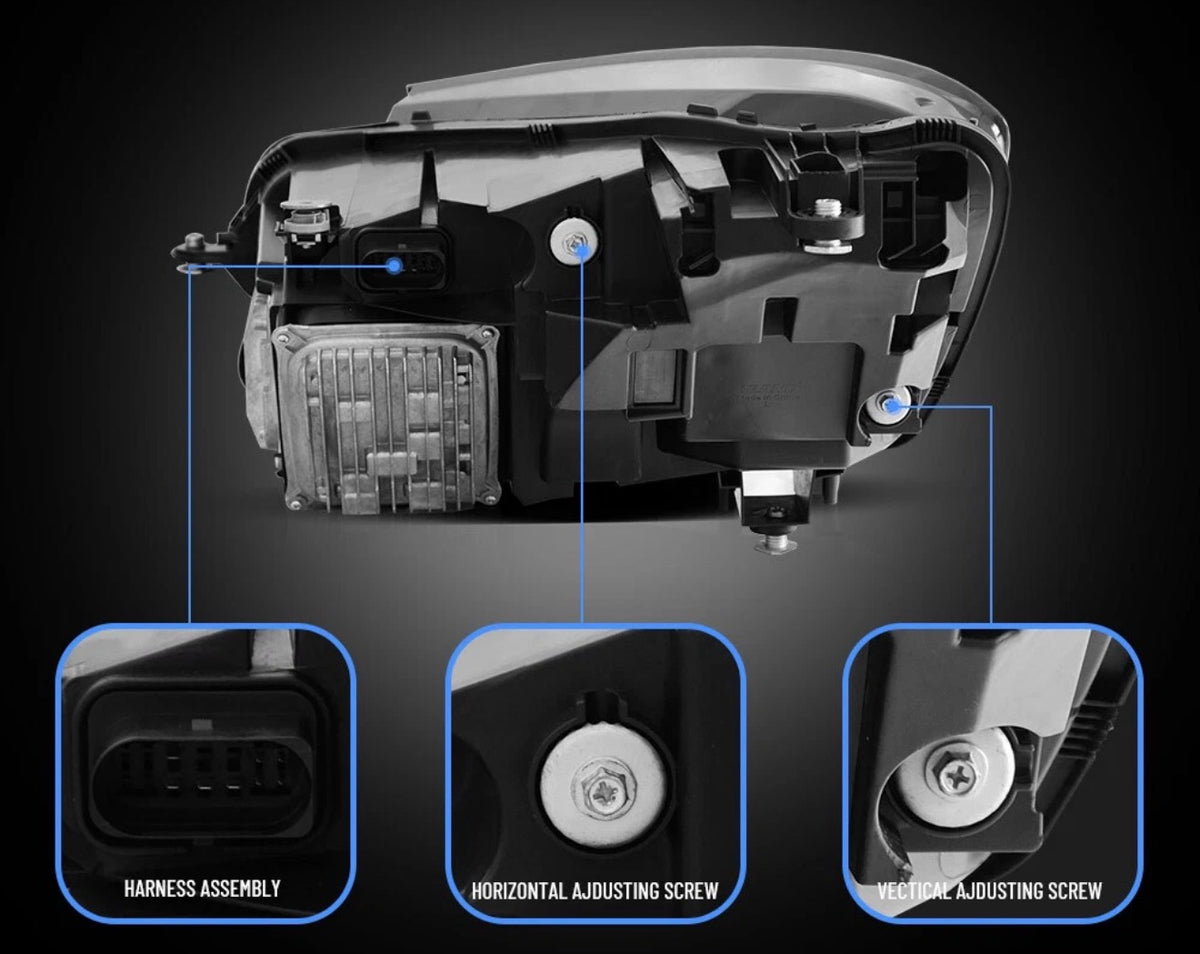 Headlights For 2014-2017 Mercedes Benz S Class(Upgrade 2018+ Style)