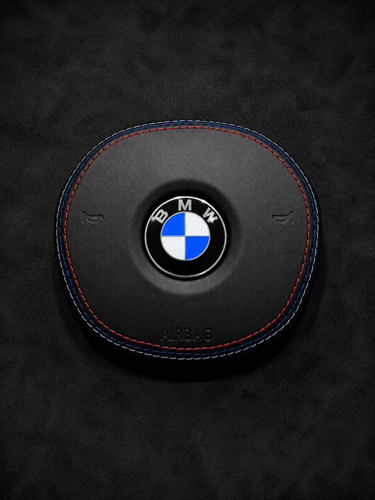 BMW G Series 2020–2026 Dual Stage Airbag with Custom Leather Airbag Cover