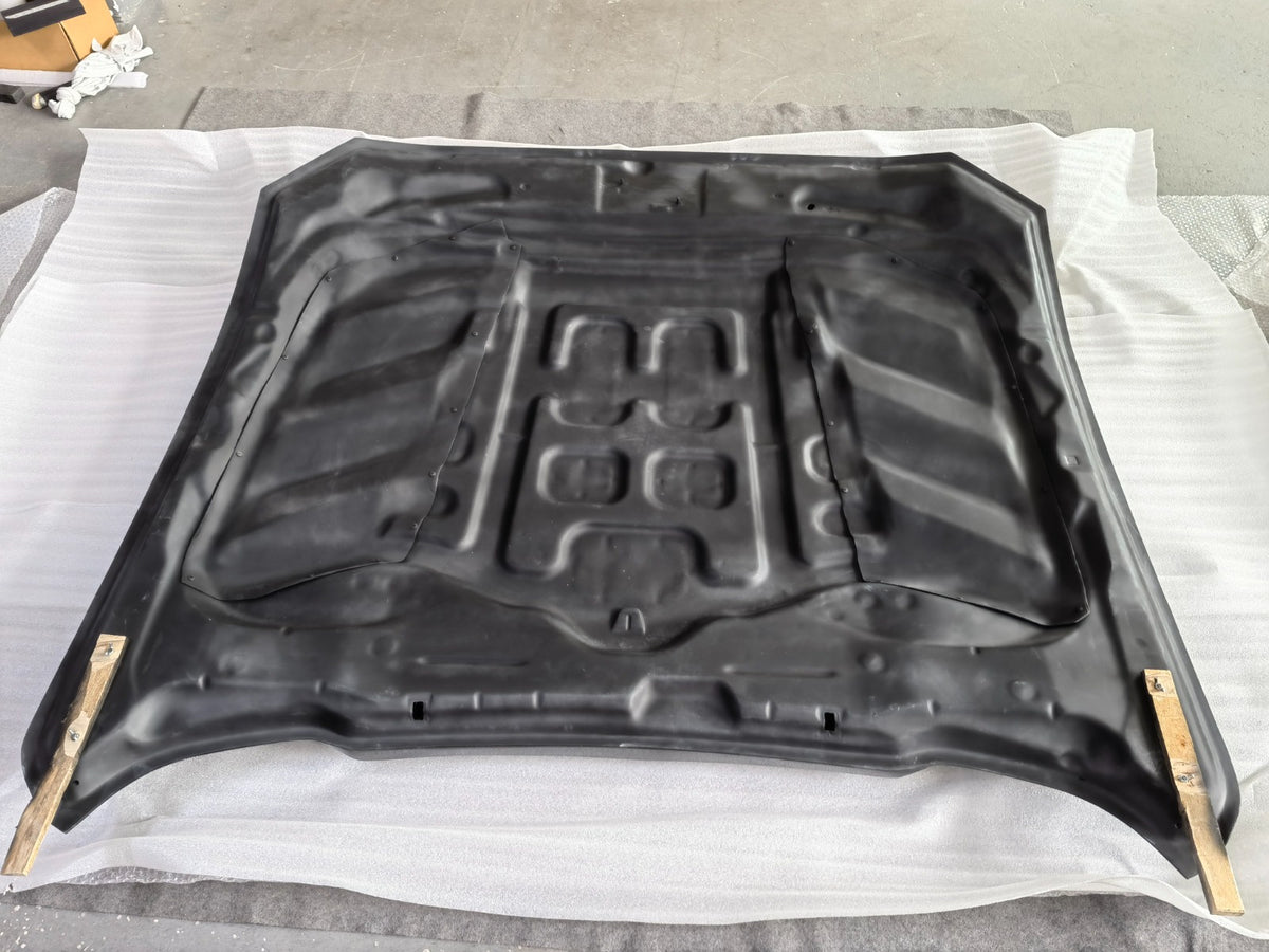Carbon Fiber Hood Drag Style for Ford Mustang 2018-2022