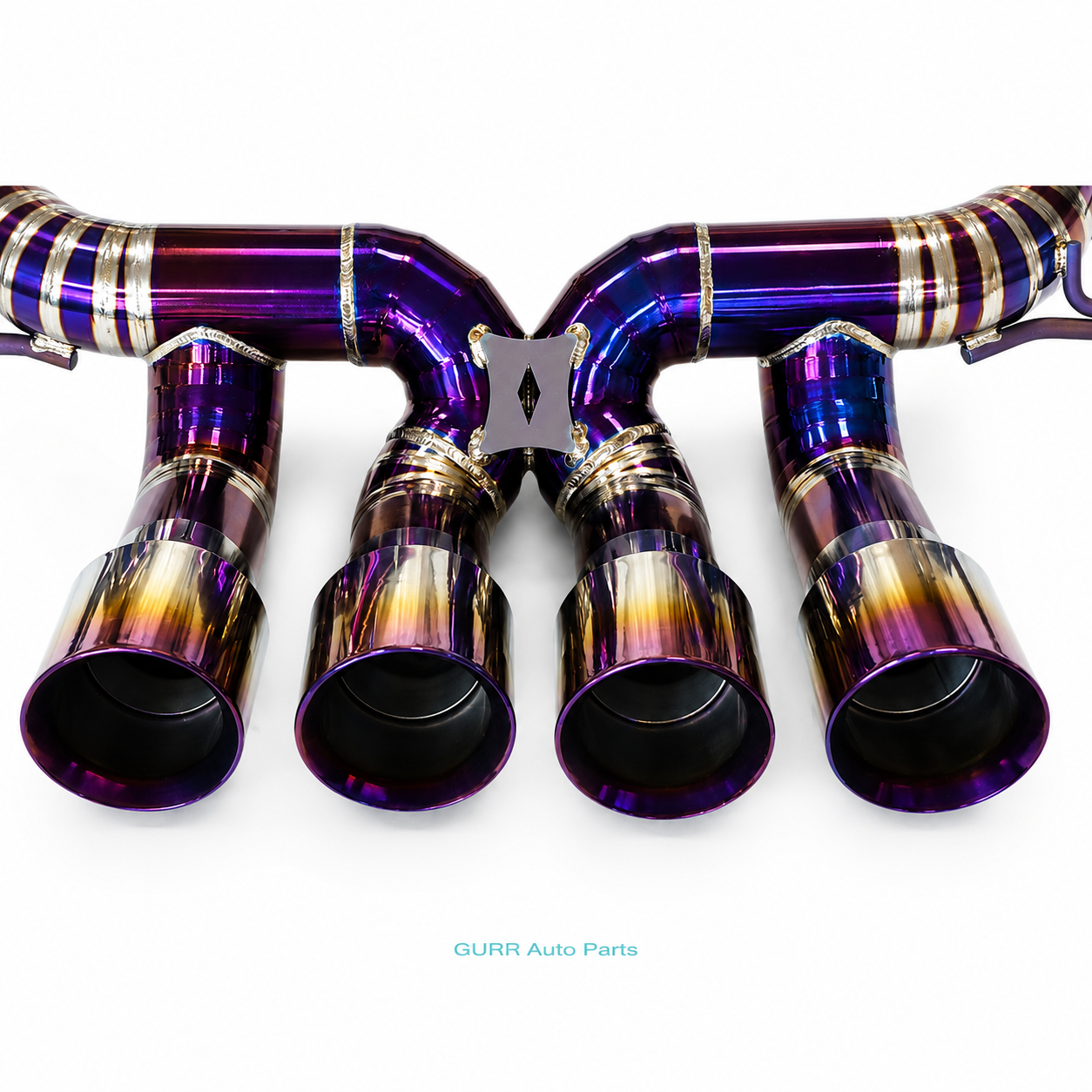 Corvette C8 Z06 Full Titanium Exhaust System (2023–2026) | Burnt Titanium Tips