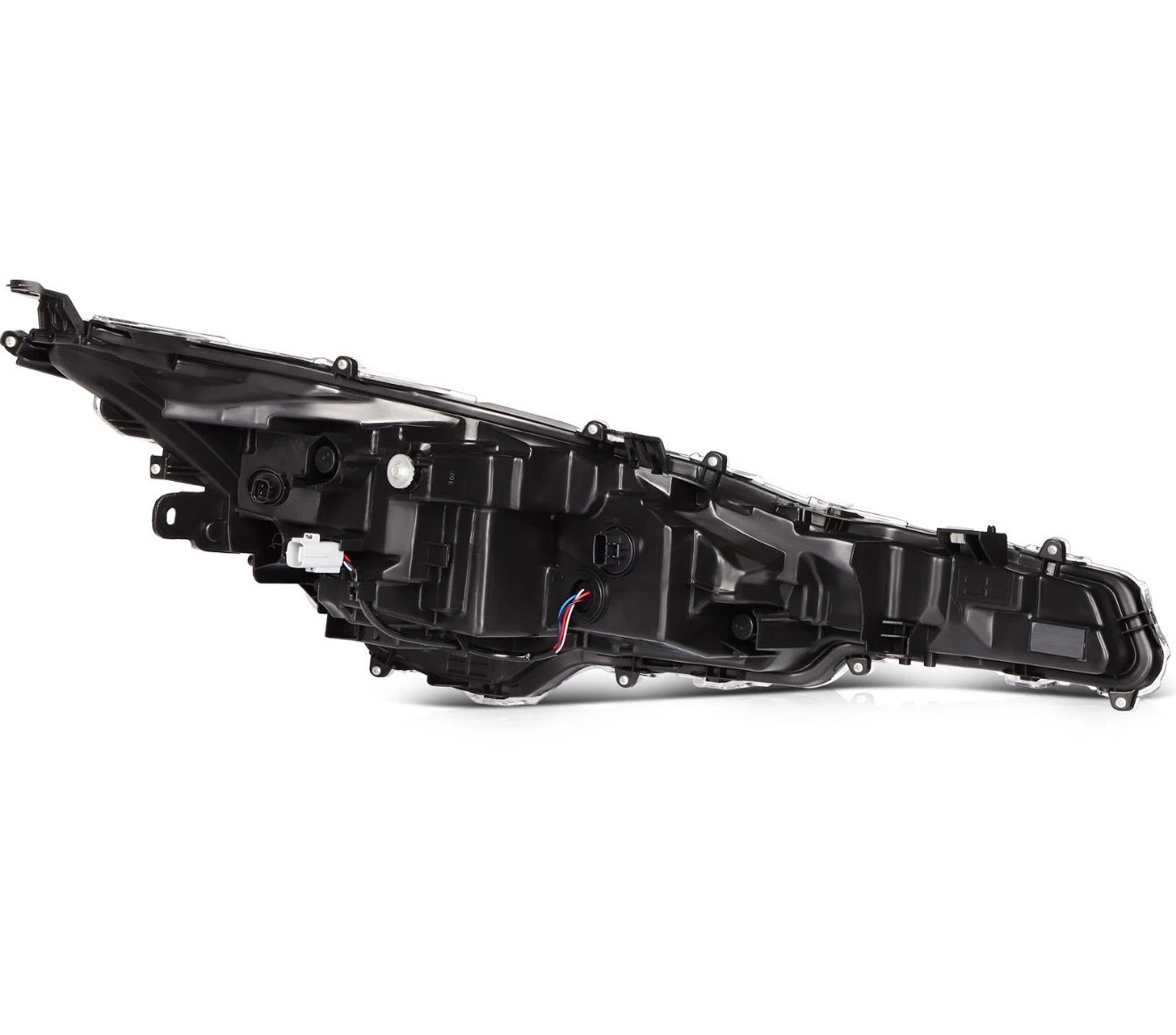 Pair Headlight Assembly w/LED DRL For 2020 2021-22 Toyota For Corolla L LE Black