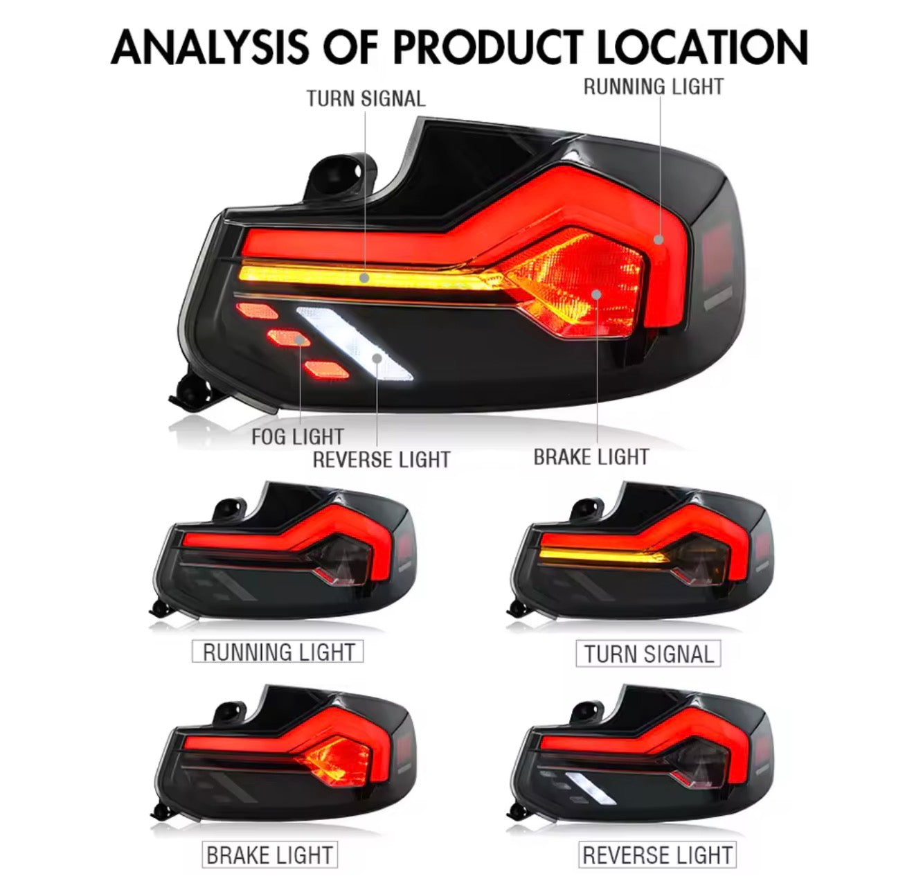 BMW F22/F23 LED Tail Lights | Facelift Style | Plug & Play | 2014–2021