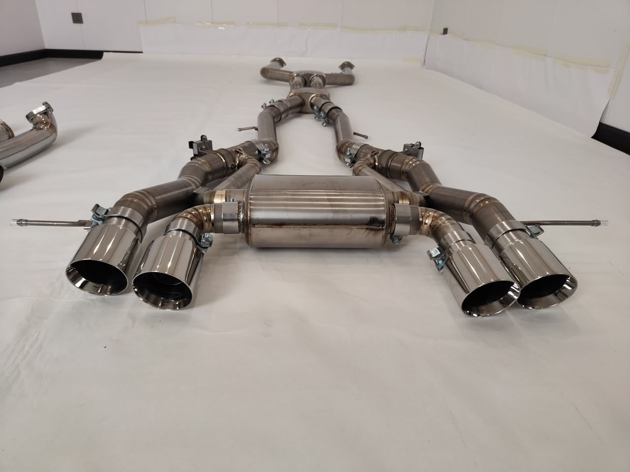 BMW G80 M3 / G82–G83 M4 S58 3.0T Valved Cat-Back Exhaust System (2021–2026)