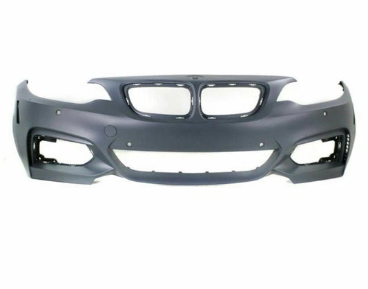 14-18 2-Series w/M Sport front Bumper Cover Assy w/Park Distance Sensor Hole