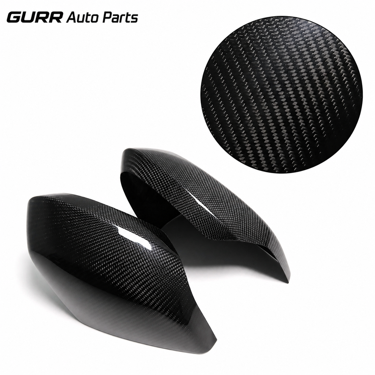 Real Carbon For Corvette C8 Stingray Coupe HTC 2020-25 Mirror Cap Cover Rearview