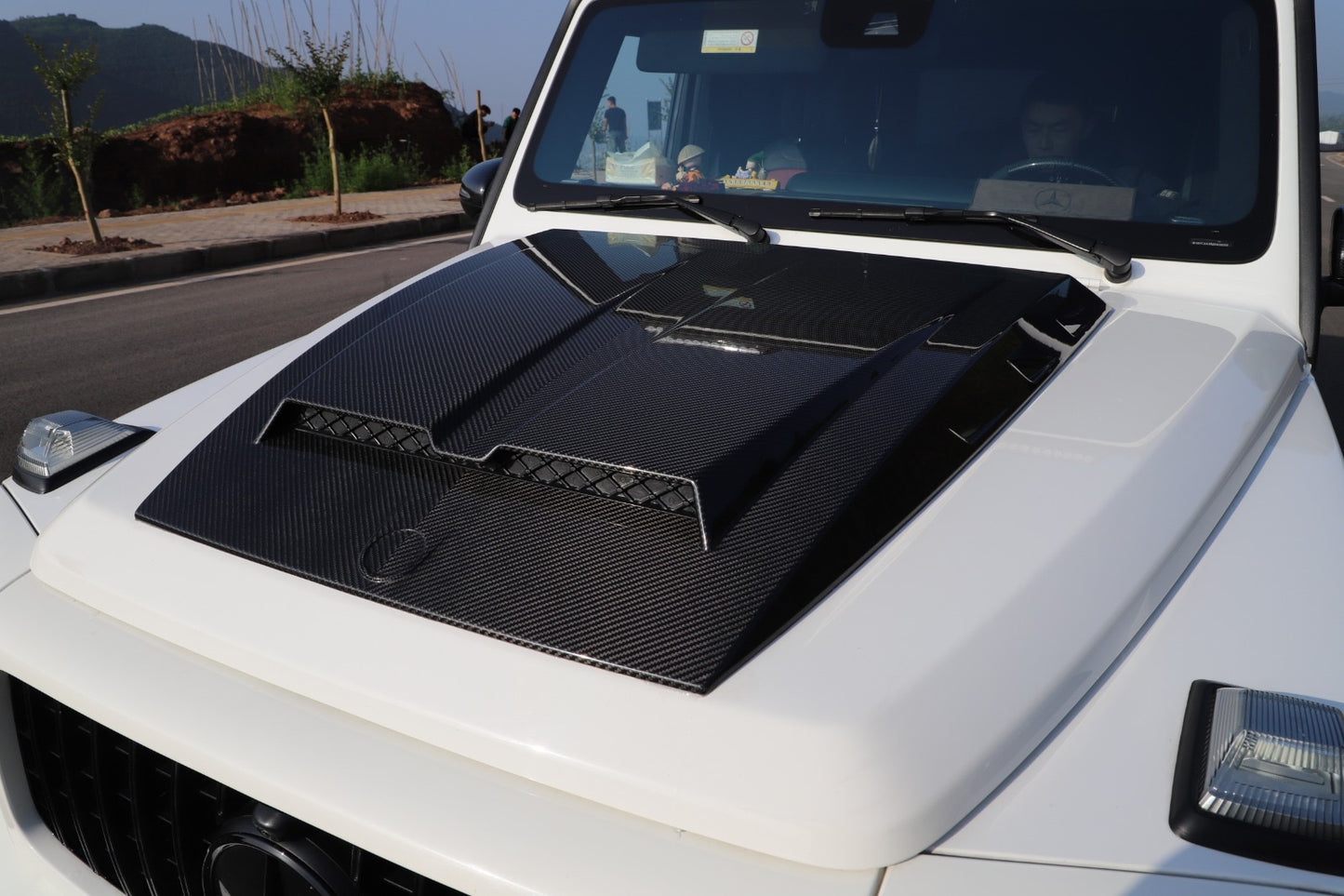 Carbon Fiber Performance Hood for Mercedes-Benz G-Class W463 (1990–2018) & W464 (2019–Present) | G-Wagon