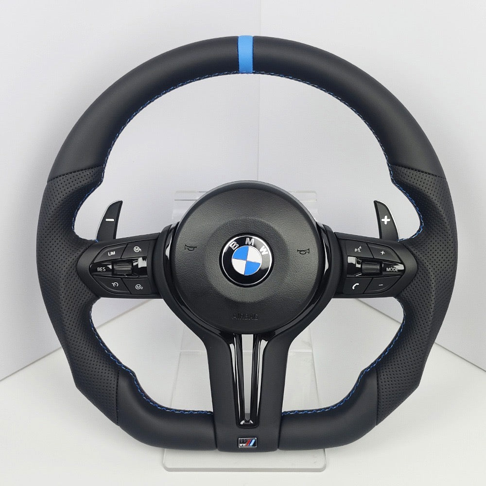 BMW M Performance Race Blue Steering wheel for 2012-2019 models