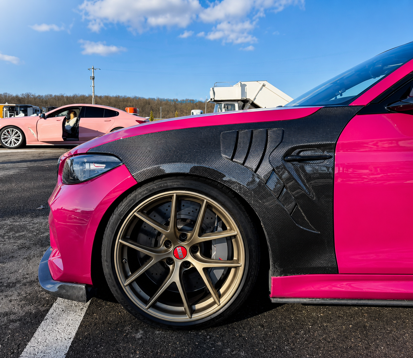 BMW F87 M2 / M2 Competition Carbon Fiber Vented Front Fenders | 2016–2021 | Real Carbon Fiber