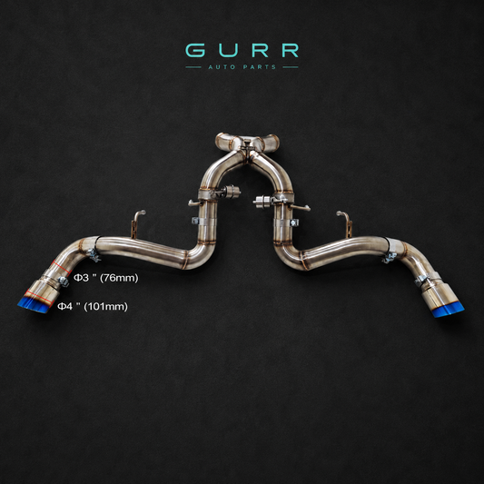 Mclaren 540C, 570S, 570GT, Gintani Titanium Alloy Exhaust System