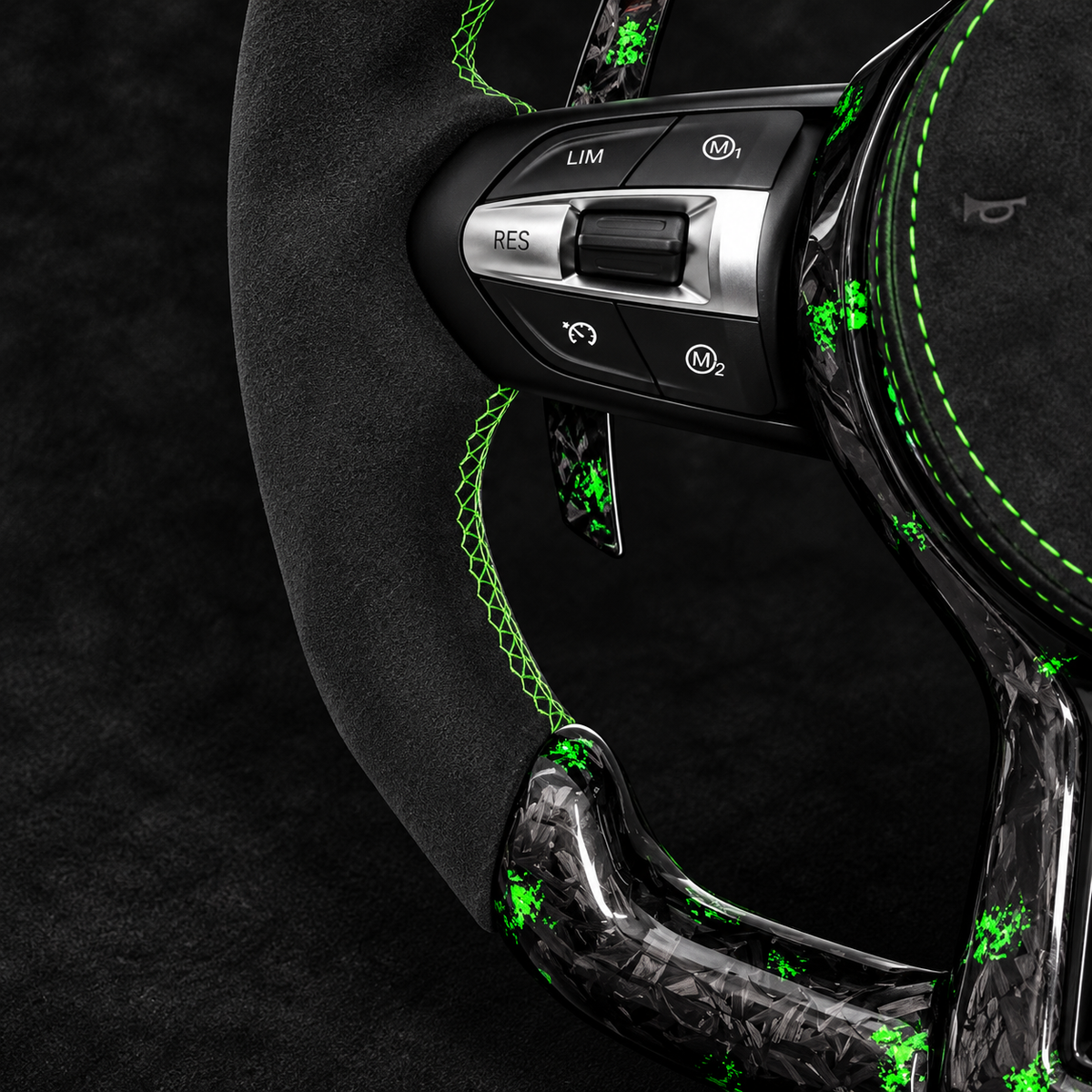 BMW Custom Forged Carbon Fiber Amazonas Edition Steering wheel | for 2008–2018 models
