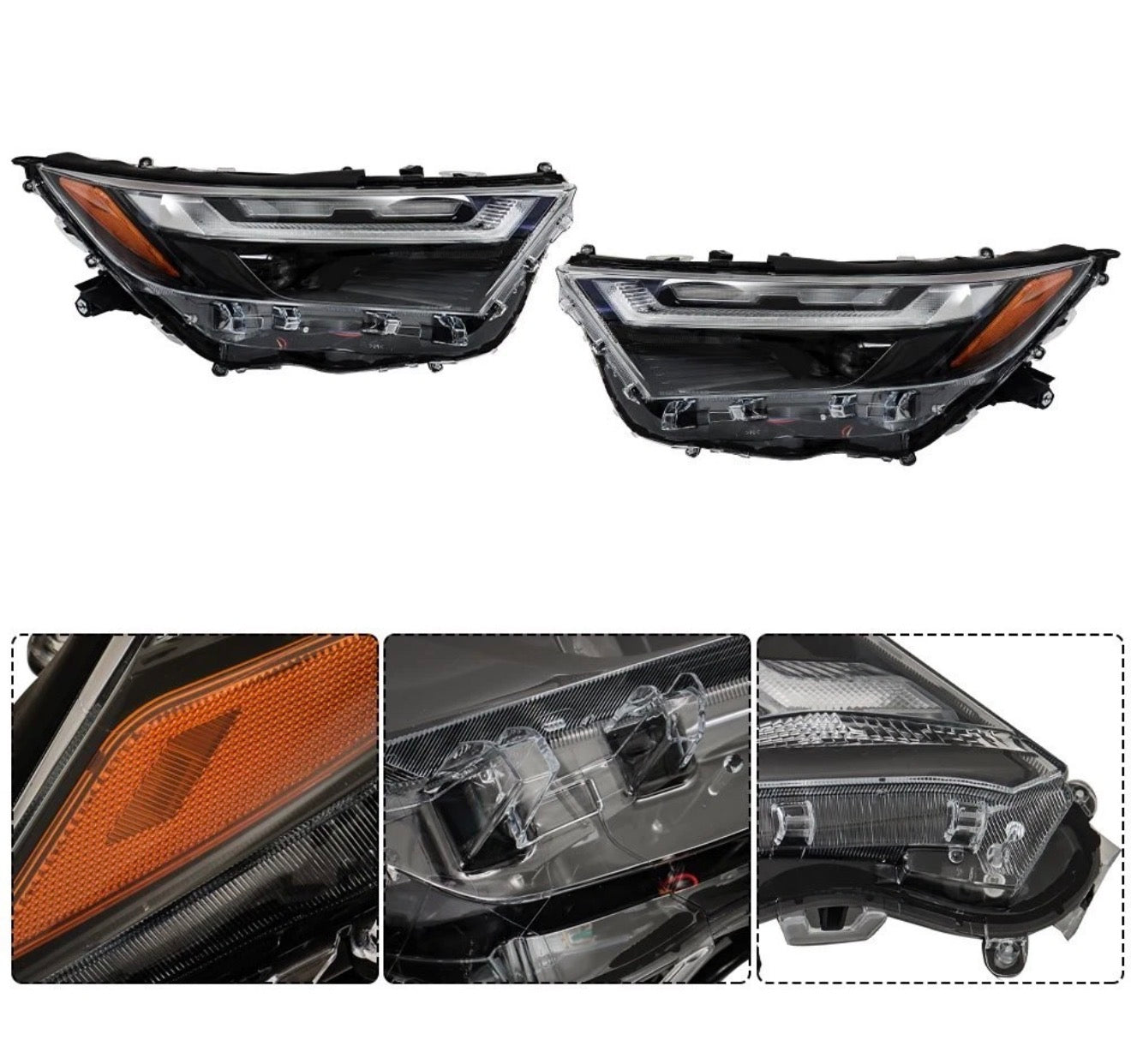 Toyota Rav4 SE XSE 2022-23 Headlights Assembly Full LED Left & Right Side
