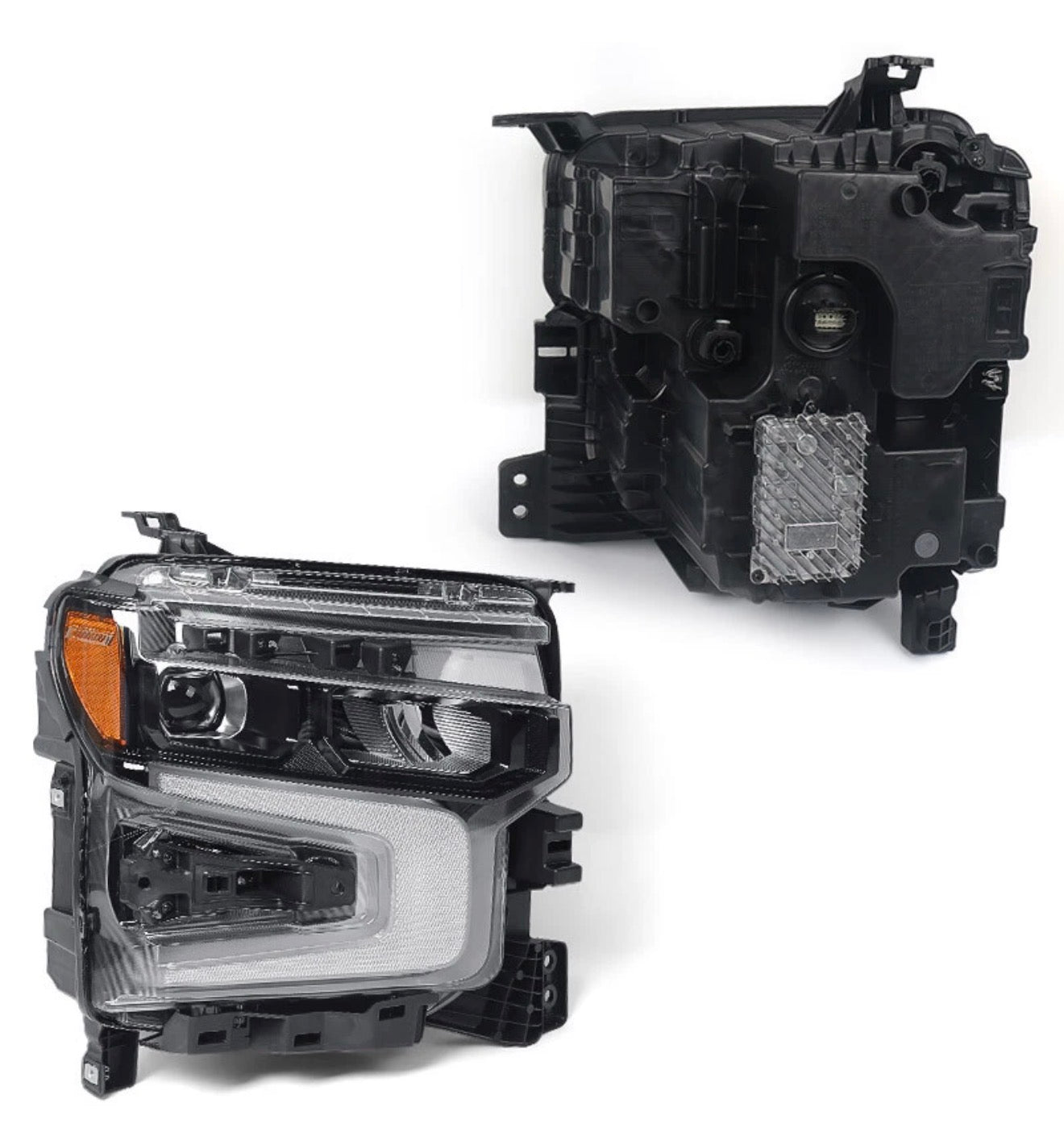 2022-2025 Chevy Silverado 1500 LT / RST, Pair Full LED Headlights