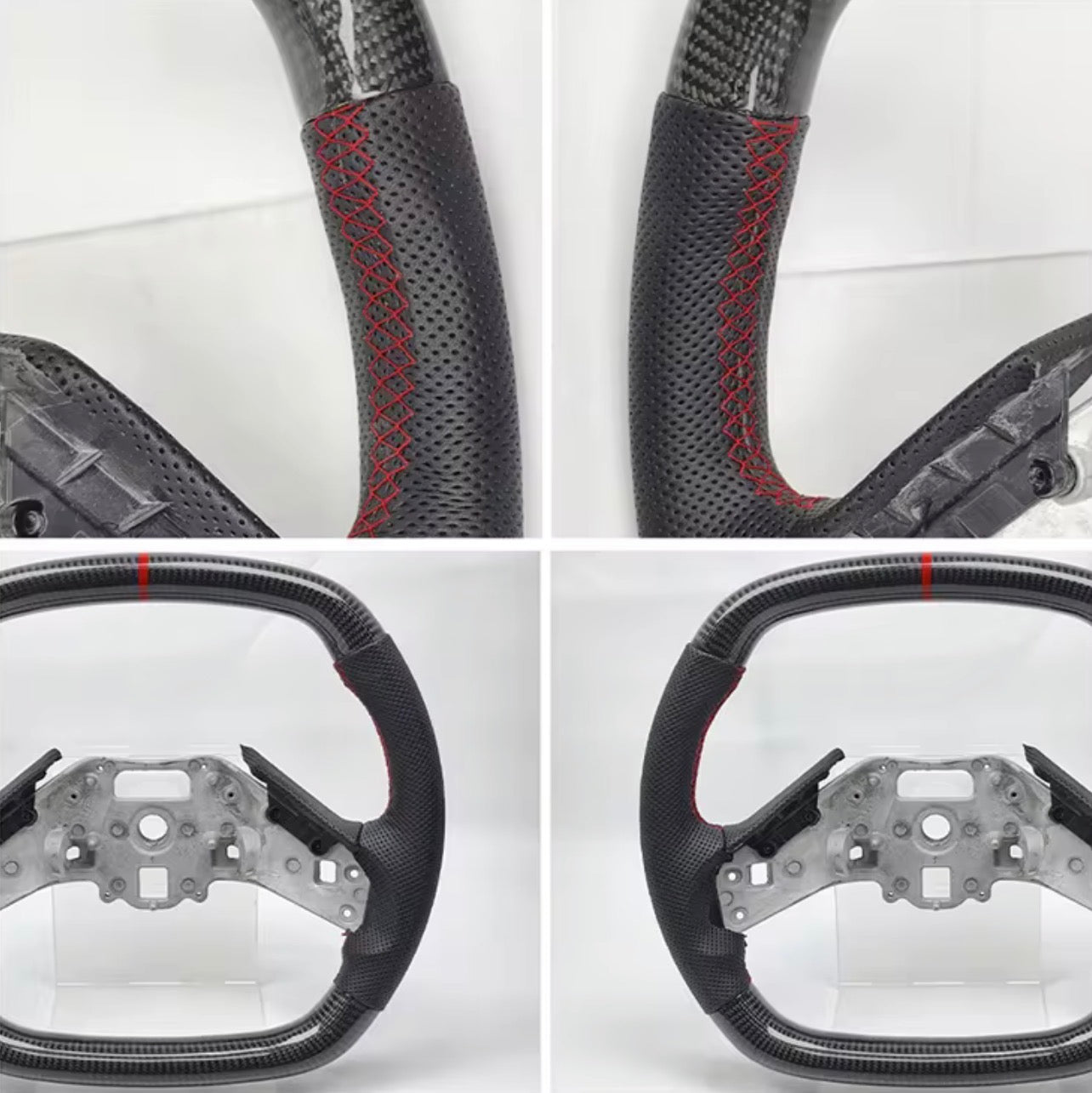 2020-2025 Corvette C8 Black Leather Steering Wheel
