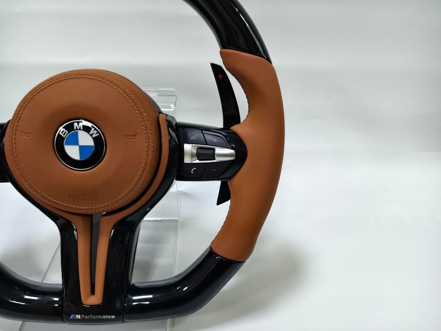 BMW Camel Alcantara Steering Wheel for 2008-2019 models