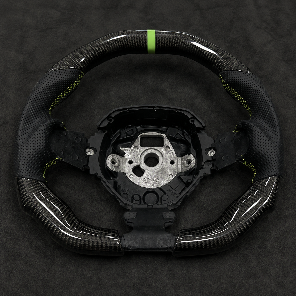Lamborghini Aventador Carbon Fiber Performance Steering Wheel | Flat Bottom | 2012-2022