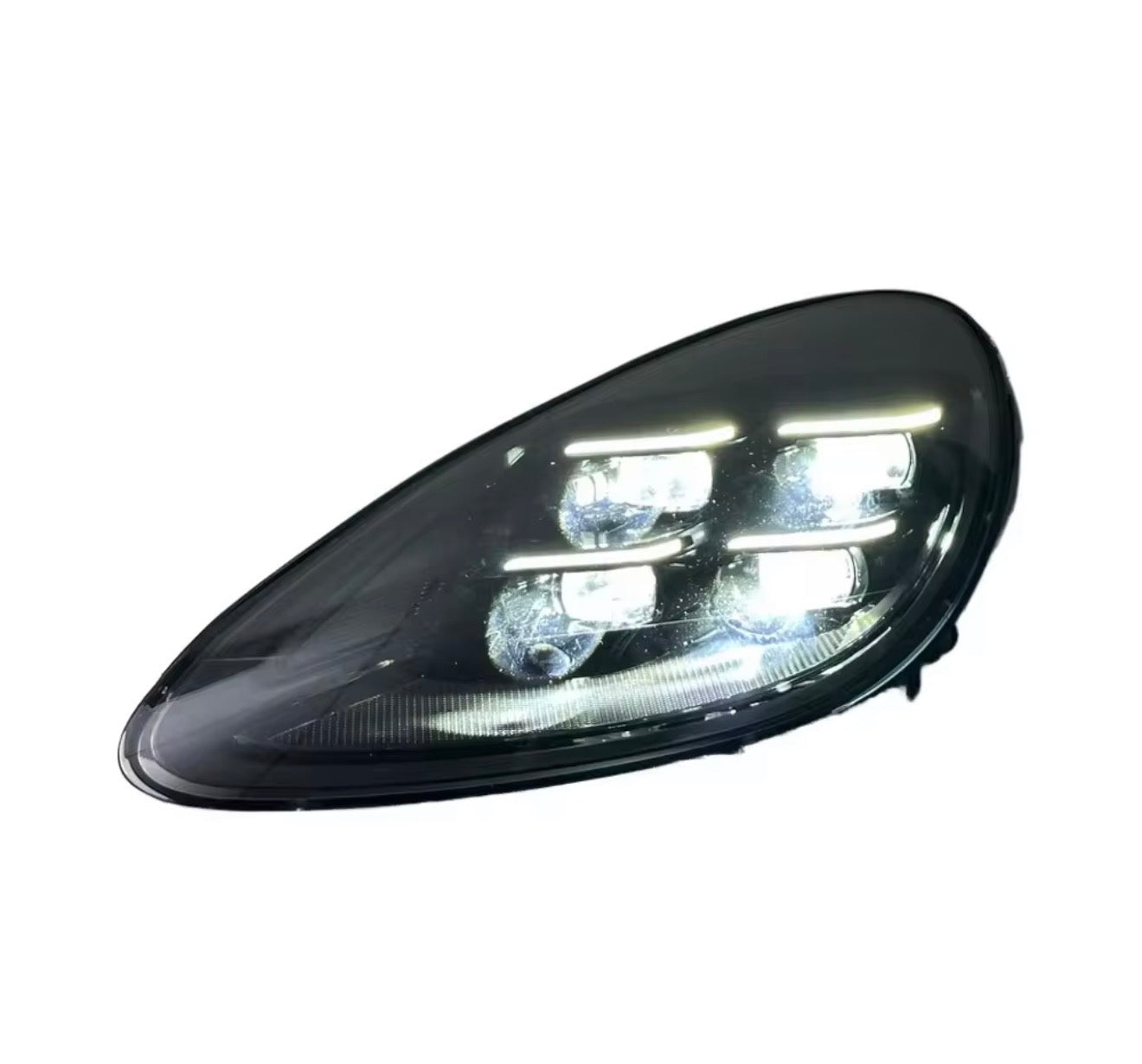 Porsche Cayenne 2011-2013 Upgrade to 2025 Matrix Style Dual DRls ( Yellow & White ) headlights