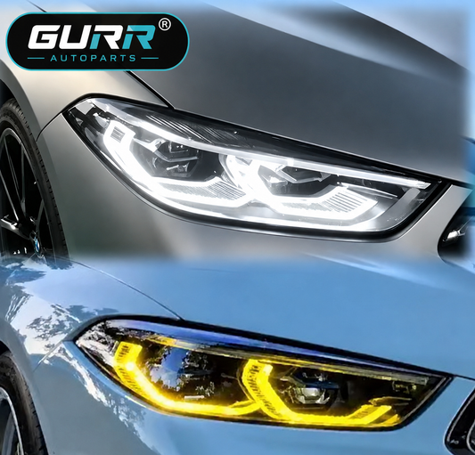 BMW Dual-Color DRL Module | White / Yellow Switchable LED Boards (Plug & Play)