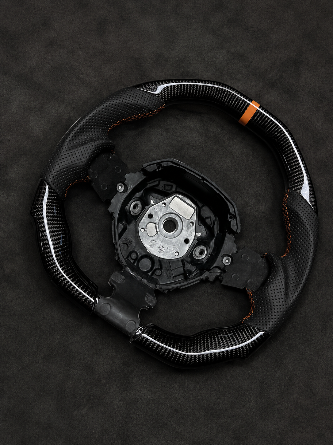 Lamborghini Aventador Carbon Fiber Performance Steering Wheel | Flat Bottom | 2012-2022