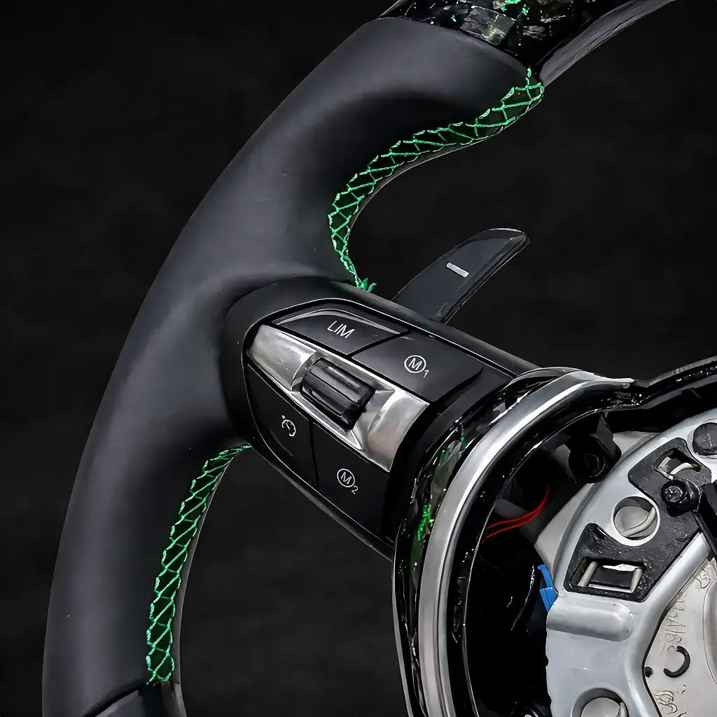 BMW M Performance Green Forged Carbon Fiber Livery for 2012-2019 models