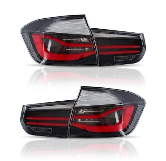 LED Tail Lights For 2012-2018 BMW F30 F35 F80 M3 LCI Style Clear Lens