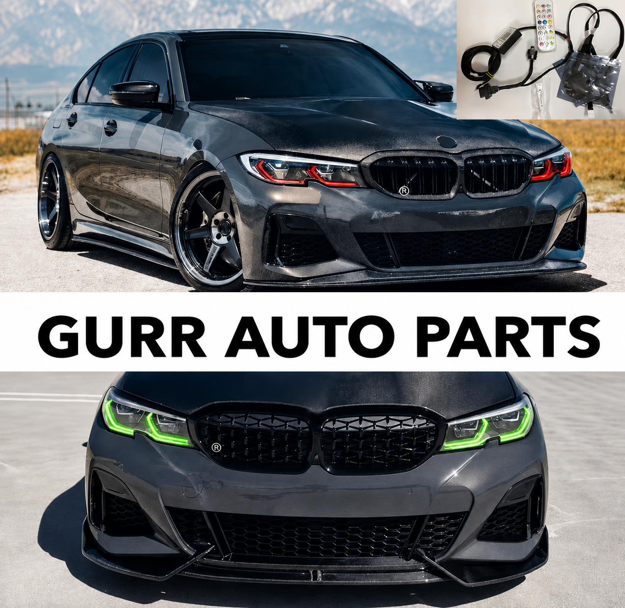 BMW G20 G28 RGB DRL Module – Plug & Play Color Changing LED DRL Controller (2020-2022 Laser Headlights)