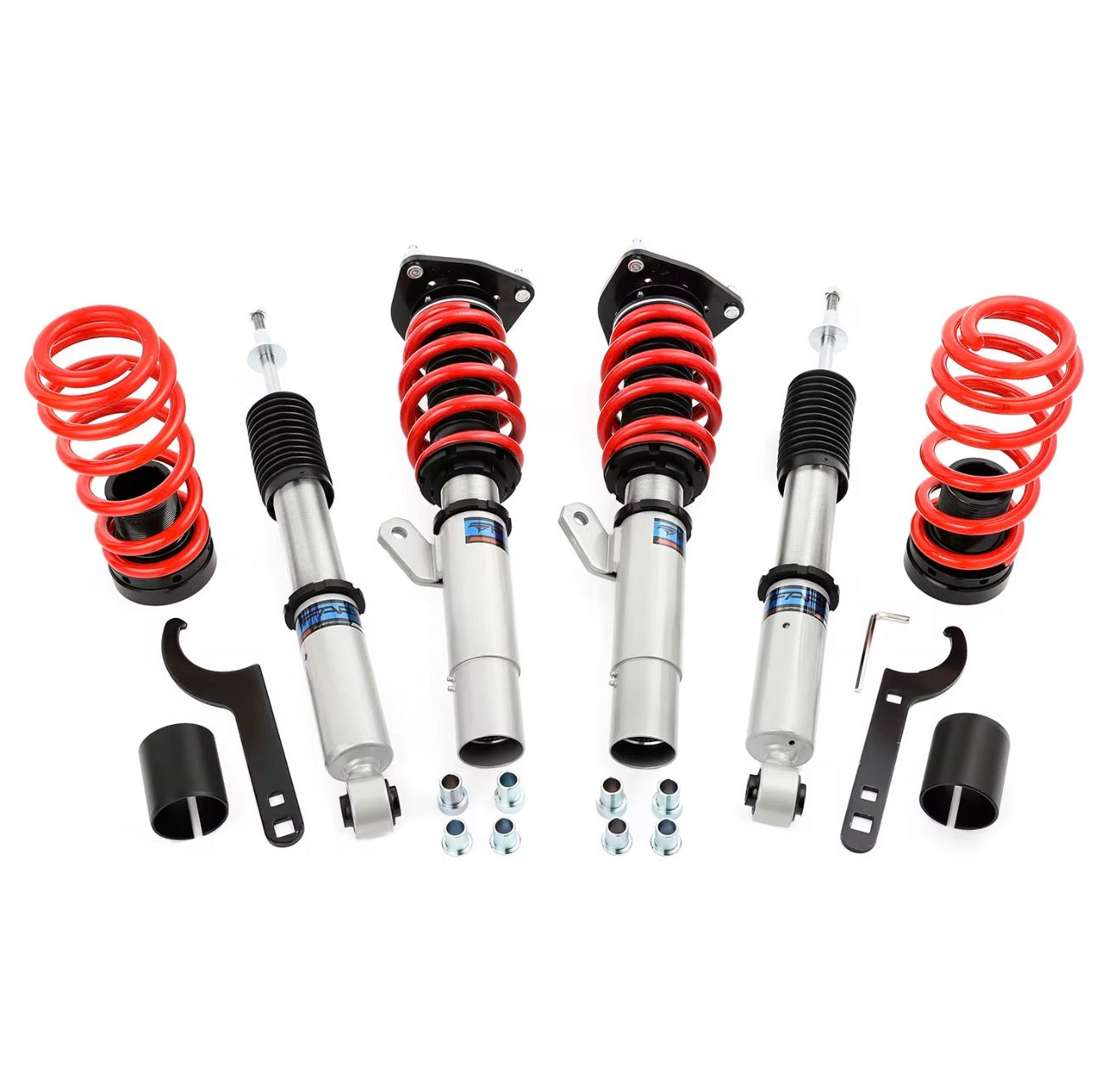 Volkswagen T-Roc 2017–2019 Adjustable Mono-Tube Coilover Suspension Kit | Height & Rebound Adjustable