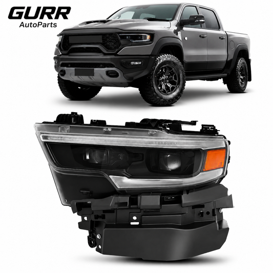 Full LED Headlight Headlamp W/DRL For Dodge Ram 1500 TRX 2019-2023 Driver Side