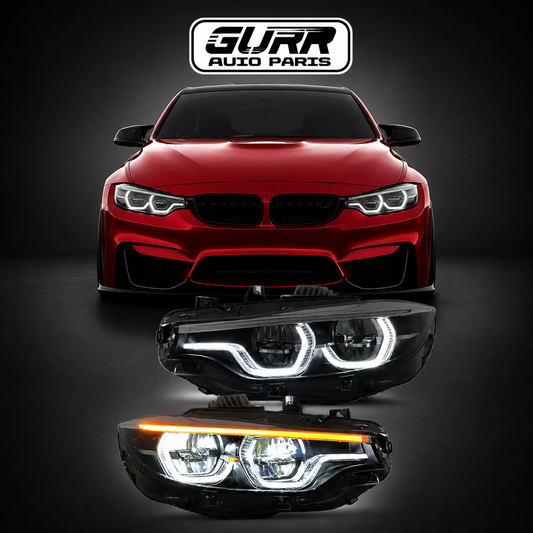 BMW F32/F82/F80 Ikon Style LED Headlights (2013–2019) – Full LCI Upgrade