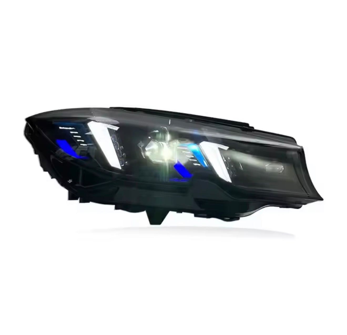 BMW G20/G28 Snake Style LED Headlights (2019–2022) – Dual Color Yellow/White DRL | Plug & Play