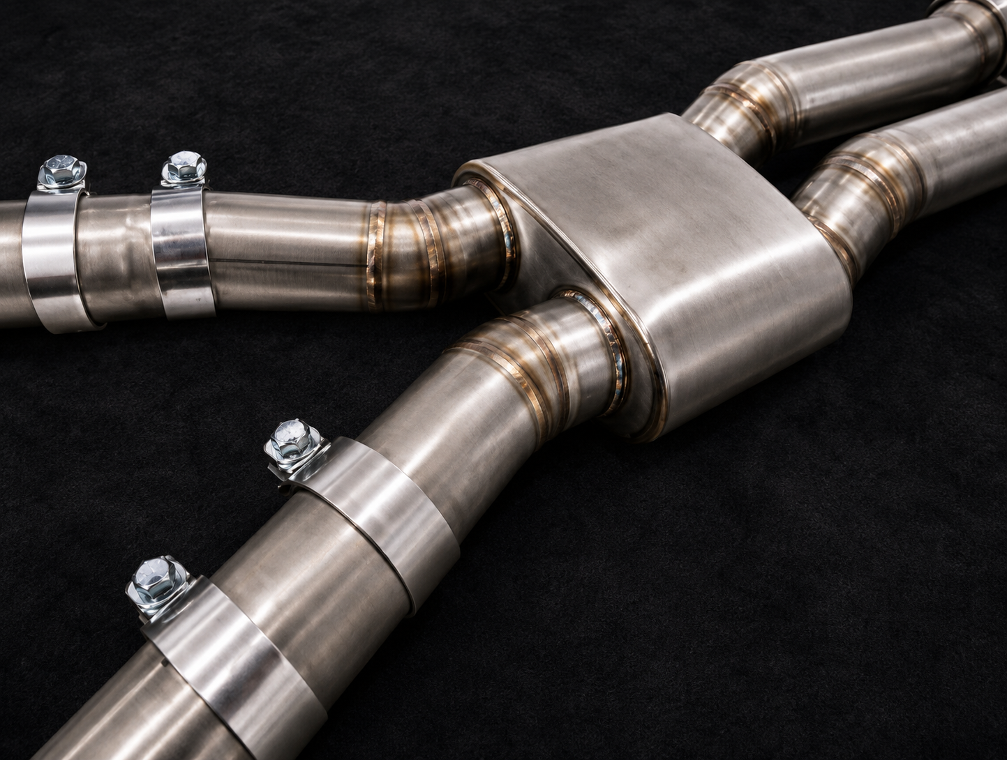 BMW G80 M3 / G82–G83 M4 S58 3.0T Valved Cat-Back Exhaust System (2021–2026)