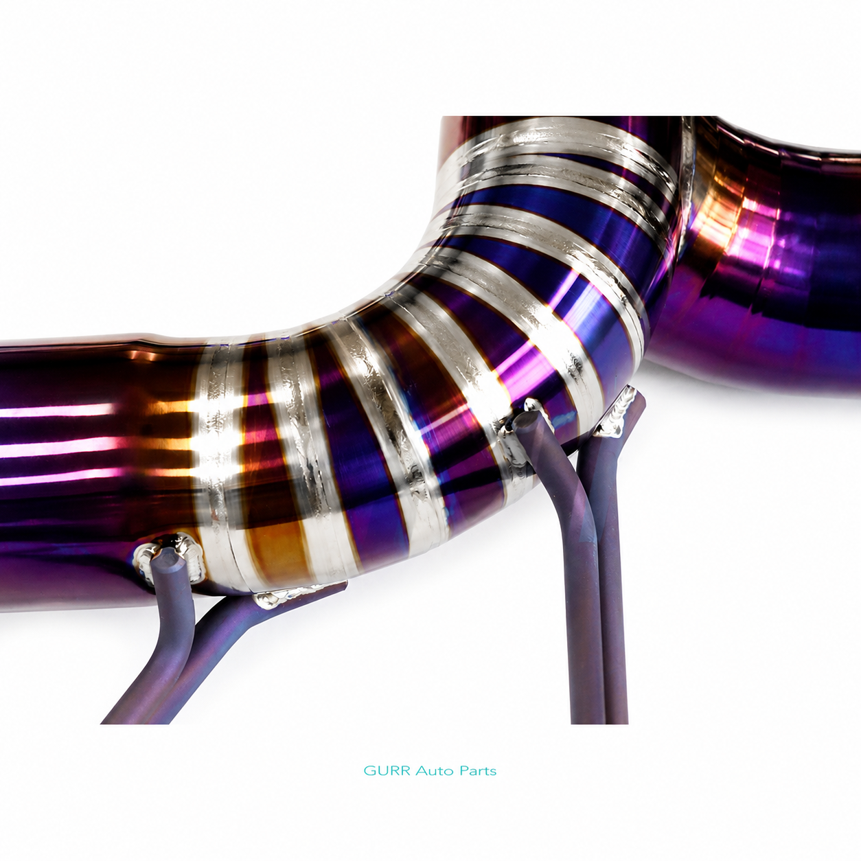 Corvette C8 Z06 Full Titanium Exhaust System (2023–2026) | Burnt Titanium Tips