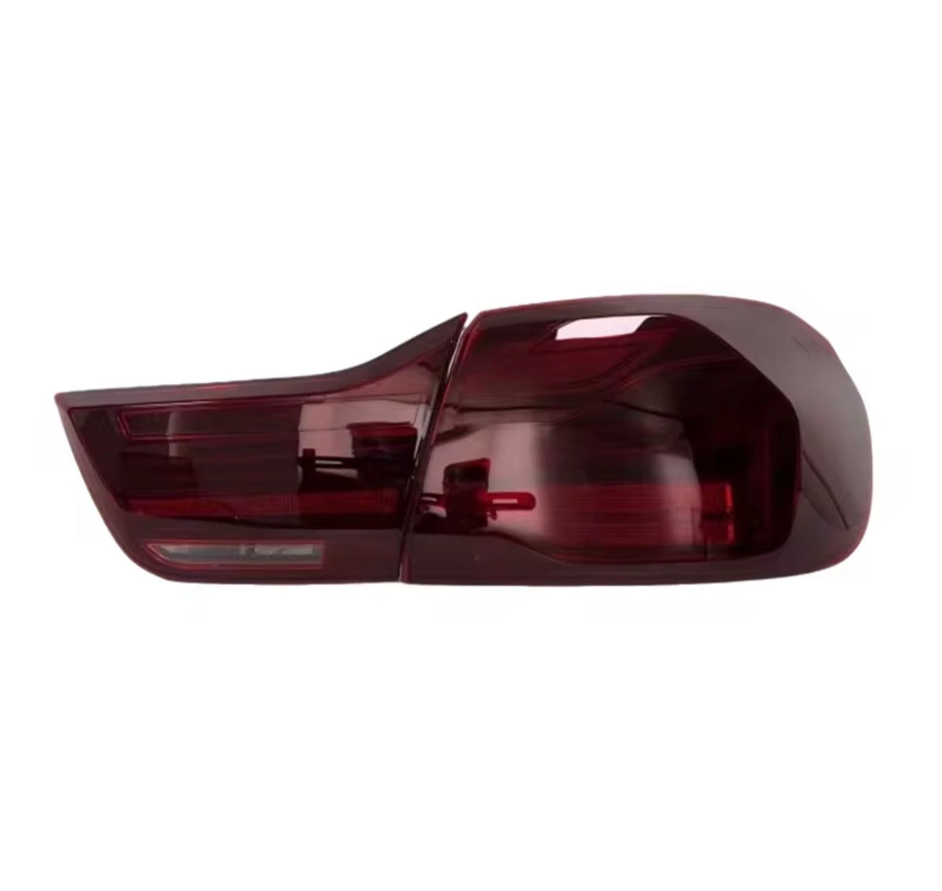 BMW 4 series / M4 2014-2020 Laser CSL Style Smoked / Red lens Taillights full assembly