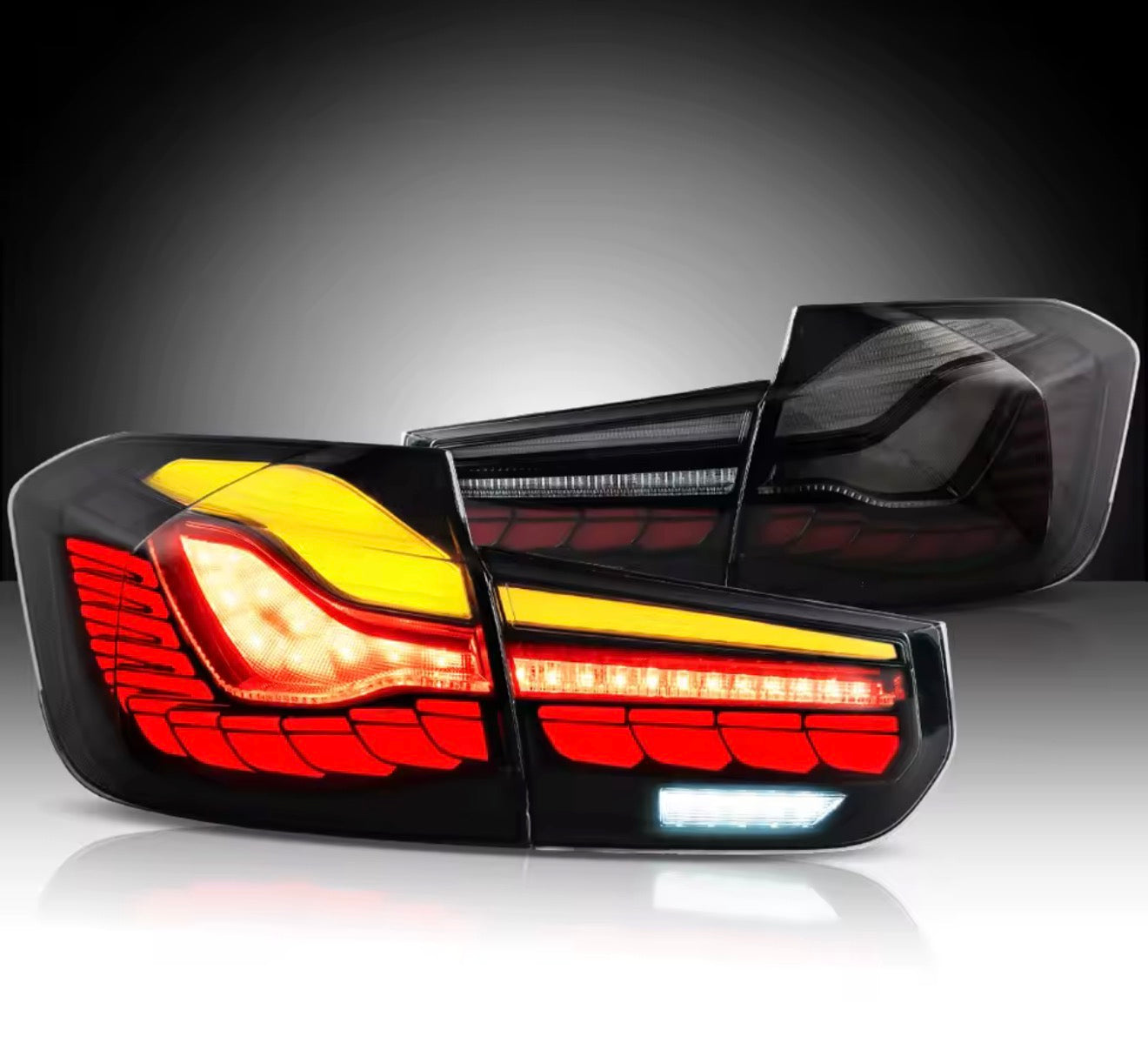 BMW LED Dragon style taillights for 3 Series F30 F80 2012-2019