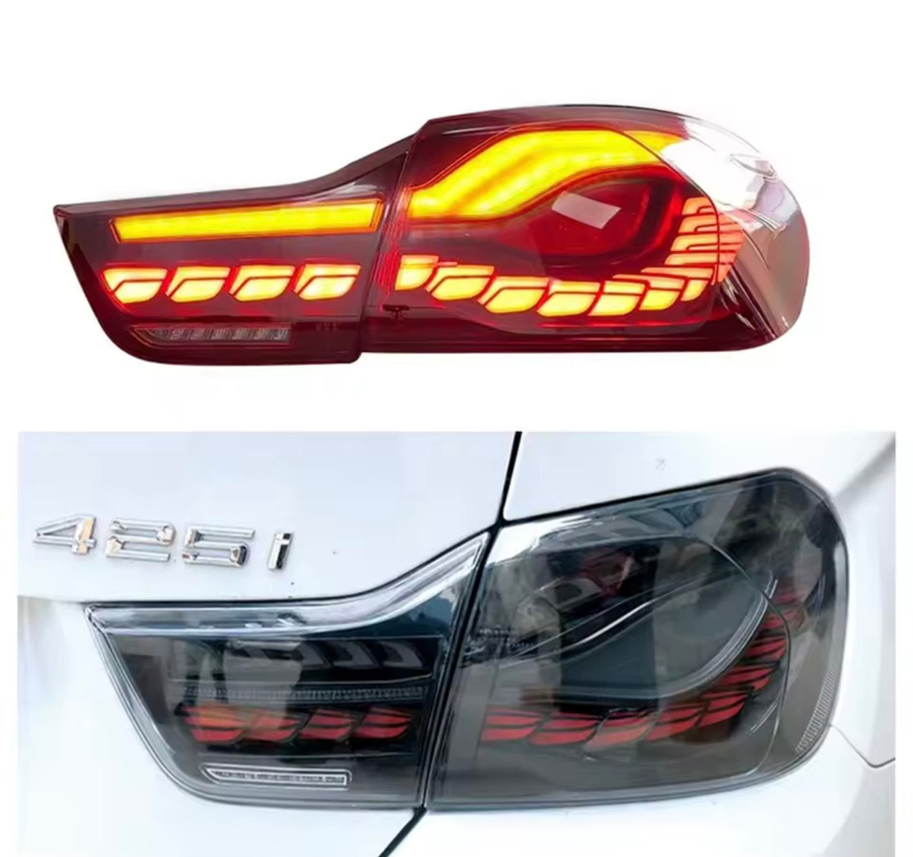 BMW Dragón Style Sequential Taillights for M4 / 4 series 2012-2019 models