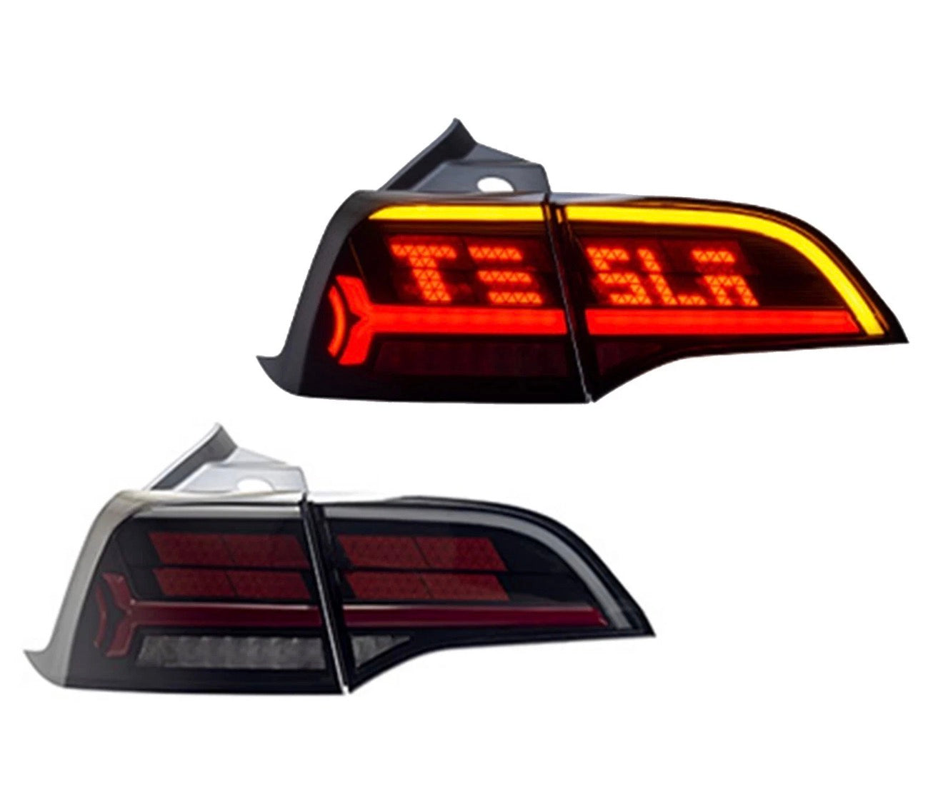 Digtial OLED Tail Lights for Tesla Model Y 2020-2024 Model 3 2017-2023