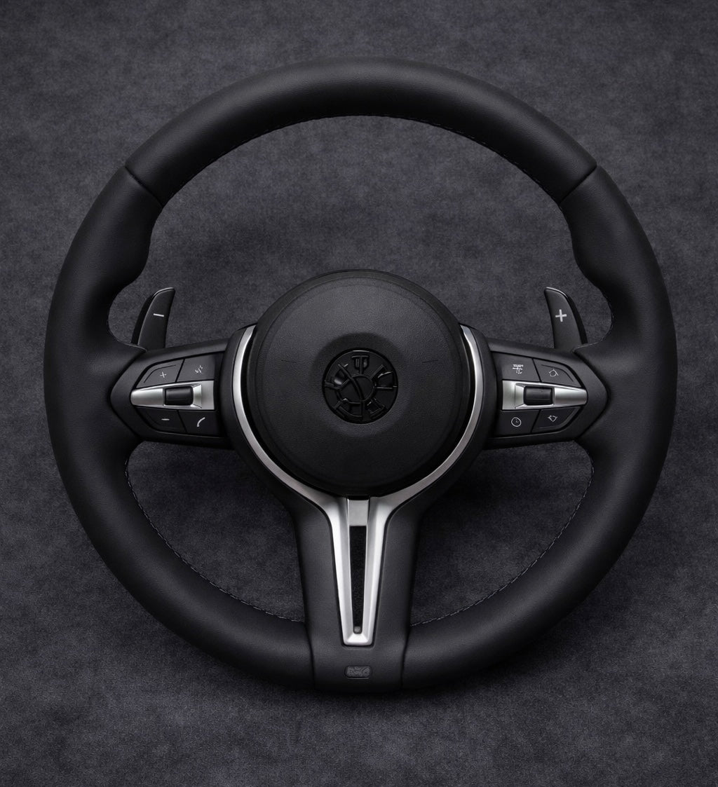 BMW M Performance Classic Leather Steering Wheel for 2012-2019 models