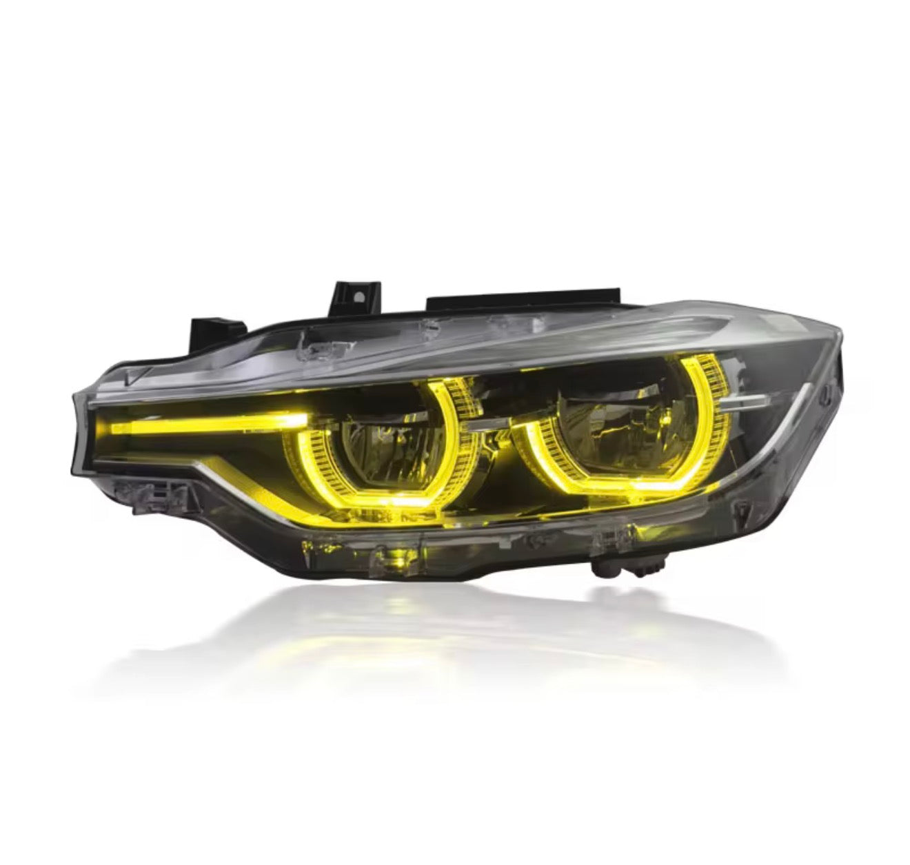 BMW Dual Color Ikon Style DRL Headlights for 3 Series F30 F35 2013-2018