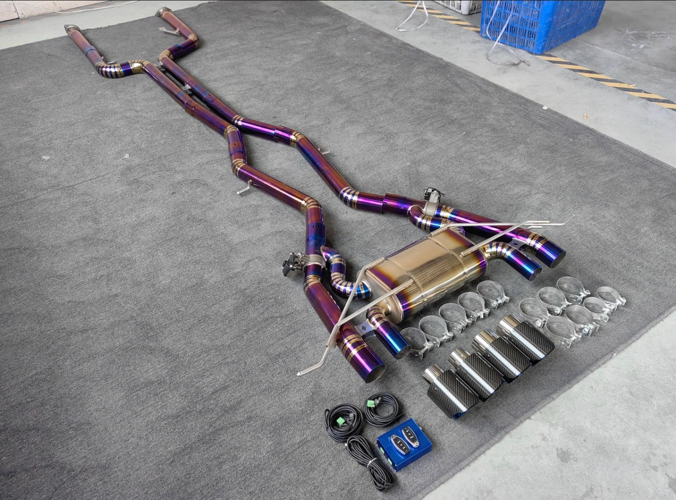 BMW G82 FULL TITANIUM F1 EXHAUST SYSTEM