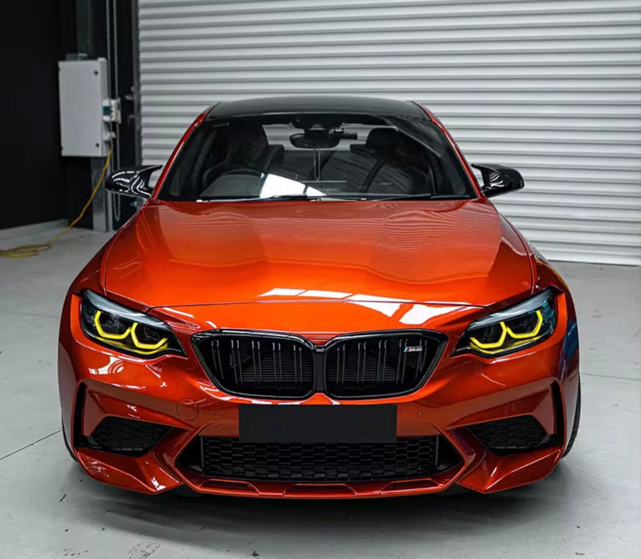 BMW 2014-2022 M2-2 series Yellow Headlight yellow modules pair