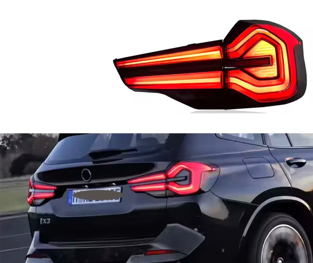 BMW X3 G08 LED Taillights Upgrade (2018–2022) – Plug & Play Dynamic Rear Lights