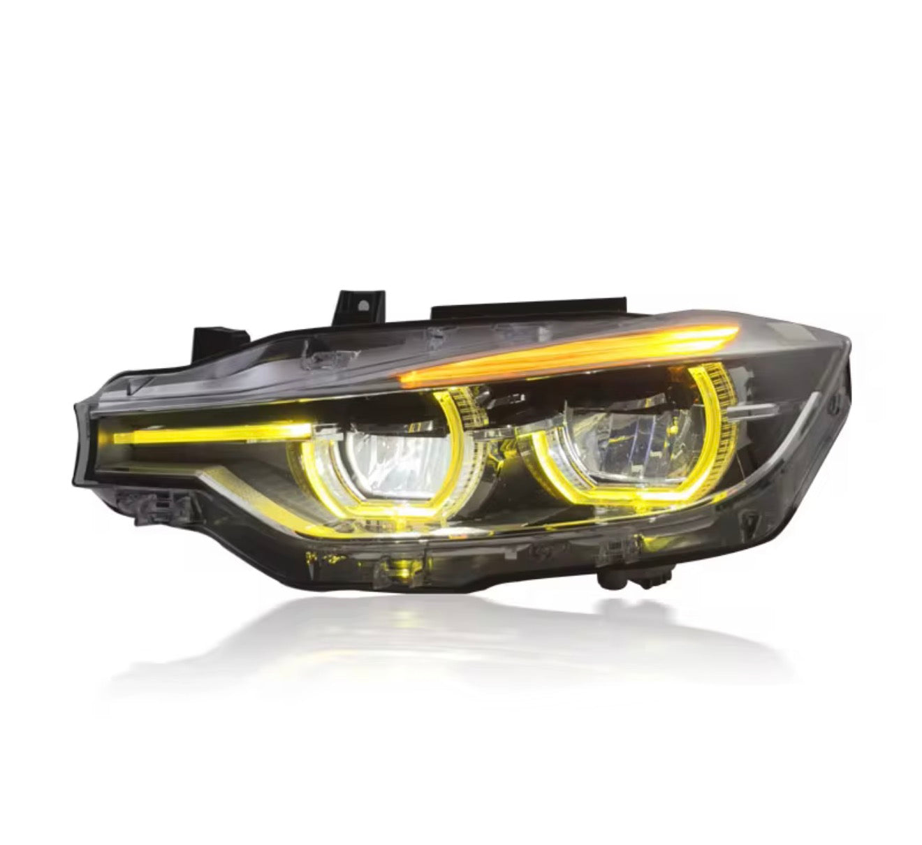 BMW Dual Color Ikon Style DRL Headlights for 3 Series F30 F35 2013-2018