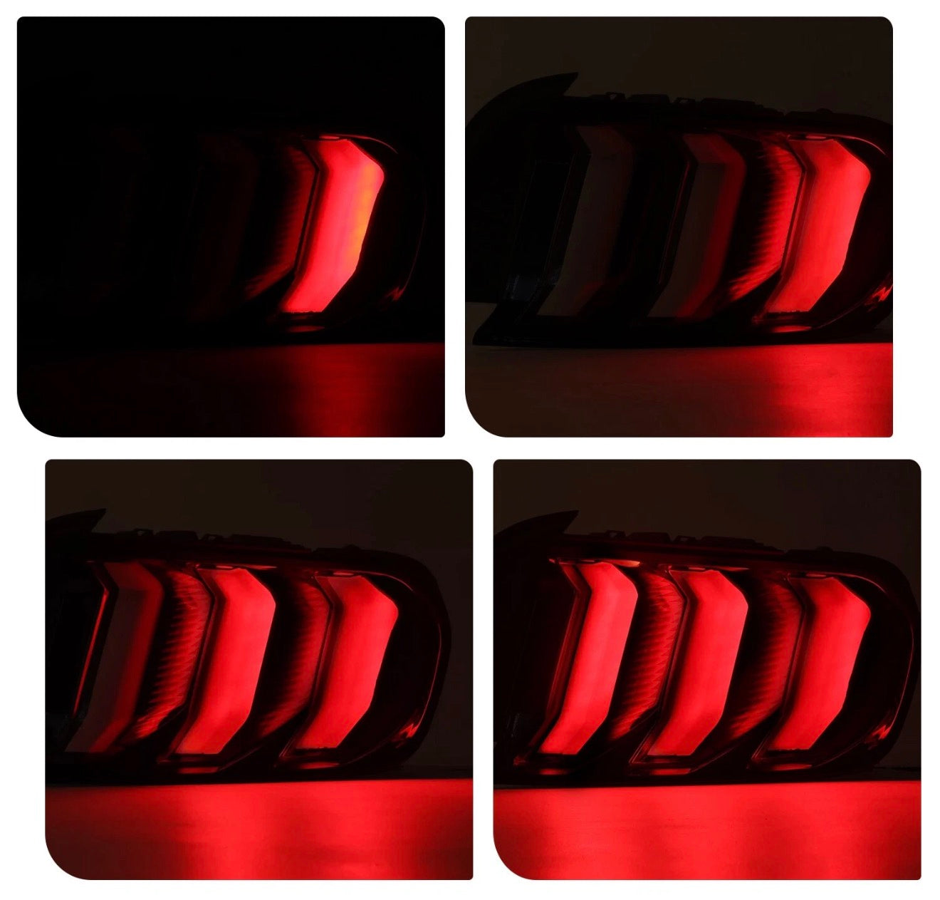 Ford Mustang full led smoked sequential taillights 2015-2023
Left+Right