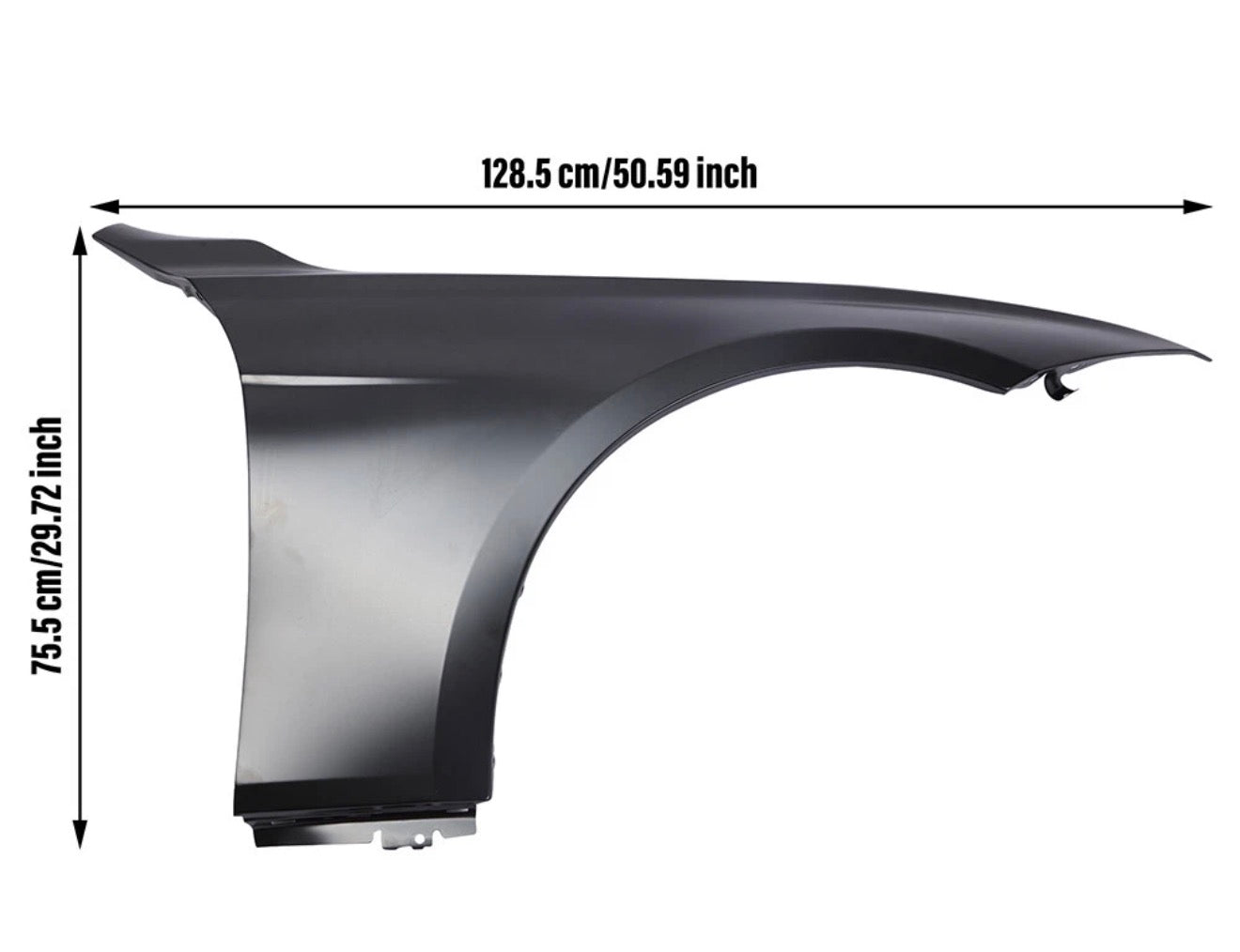 BMW OEM Fitment Front Passenger Side Fender For 3 series 2012-2016