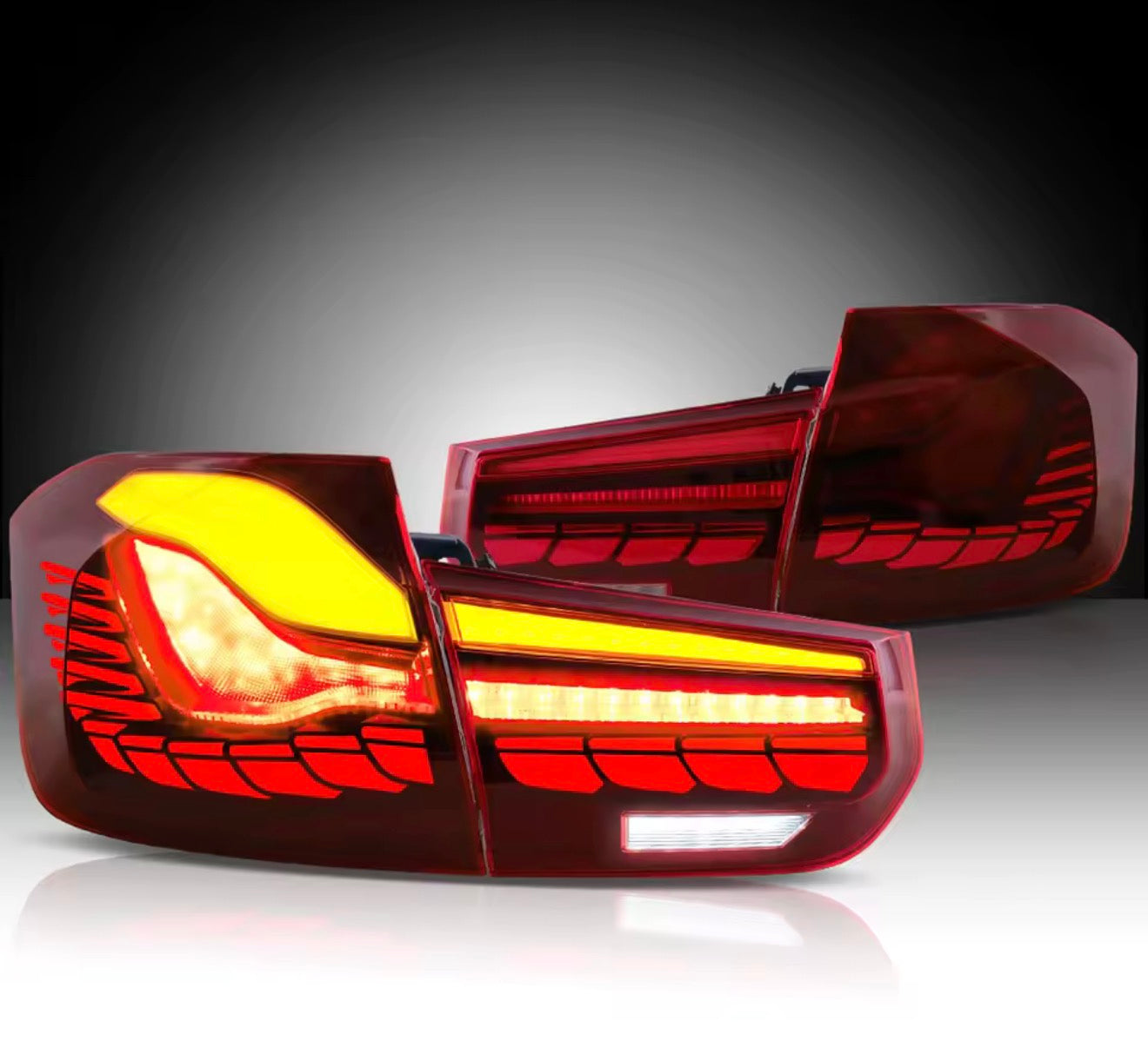 BMW LED Dragon style taillights for 3 Series F30 F80 2012-2019