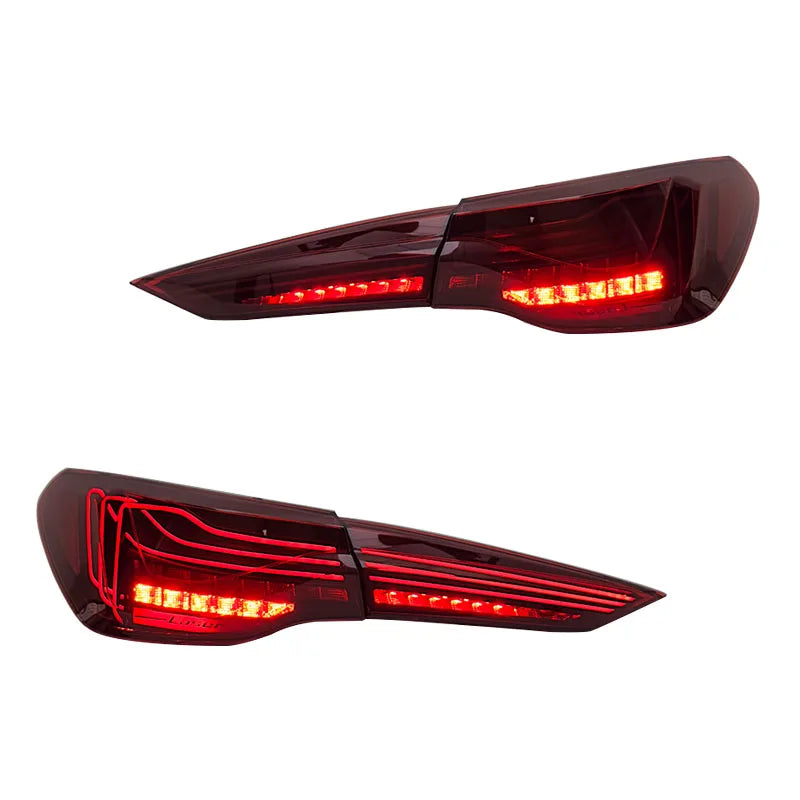 BMW M Performance Laser Style Taillights for 4 series / M4 G80-82-G20-22 Red Lenses