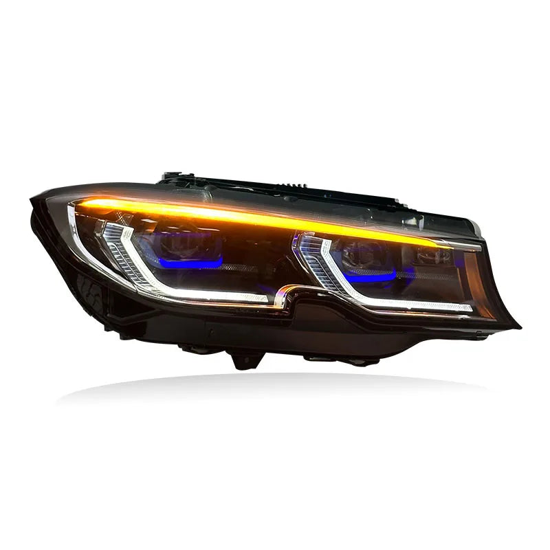 BMW Dual DRL (yellow & white) Laser Headlights for 3 series 2019-2022