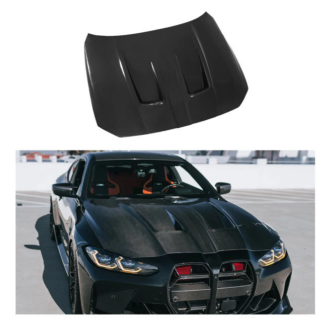 BMW M4/3 G80 Real DRY Carbon Fiber Hood