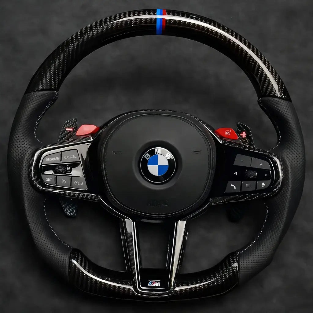 BMW Carbon style Steering Wheel For 2018-2026 Models G-10-20-30-80