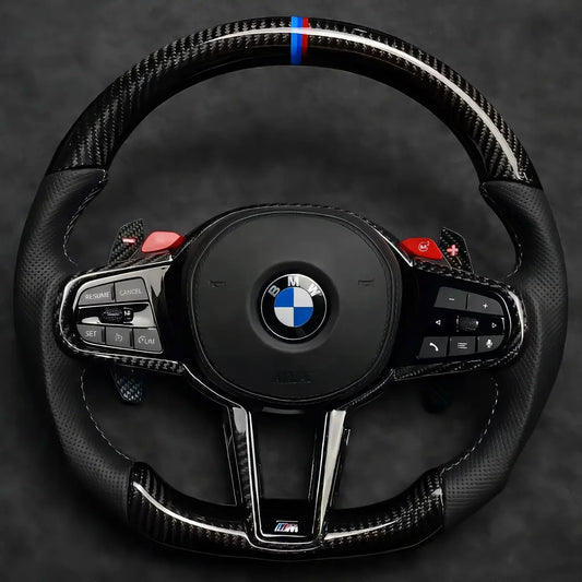 BMW Carbon style Steering Wheel For 2018-2026 Models G-10-20-30-80